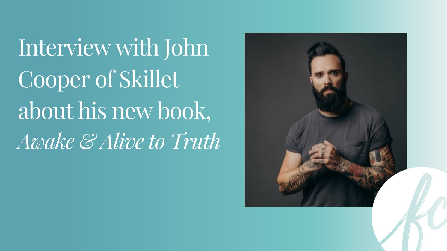Skillet's Lead Singer John Cooper Showcases New Book