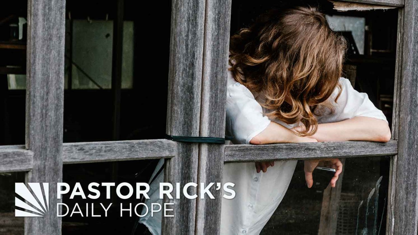 God Forgives You. Now Forgive Yourself. - Pastor Rick's Daily Hope