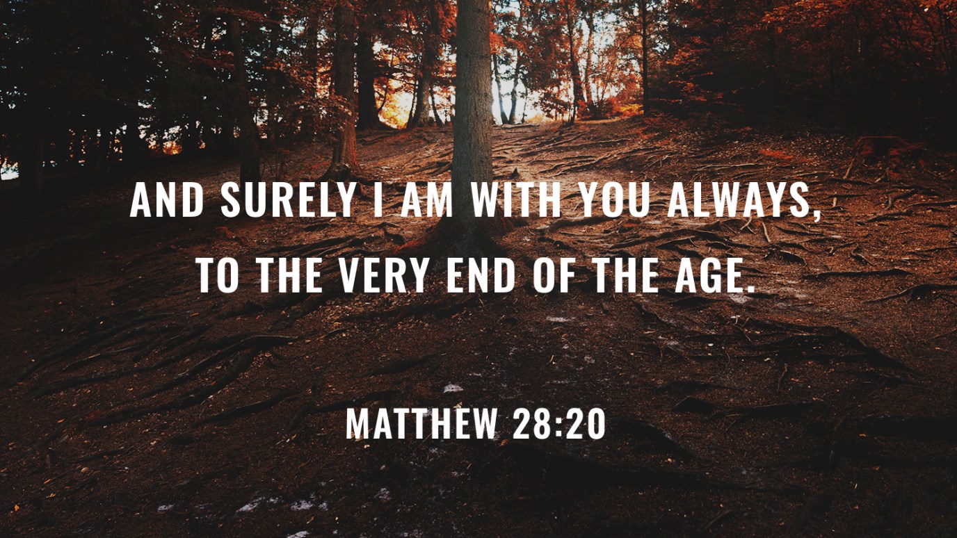 Christian Wallpapers Bible Verse Wallpaper Matthew 2820 | Images and ...